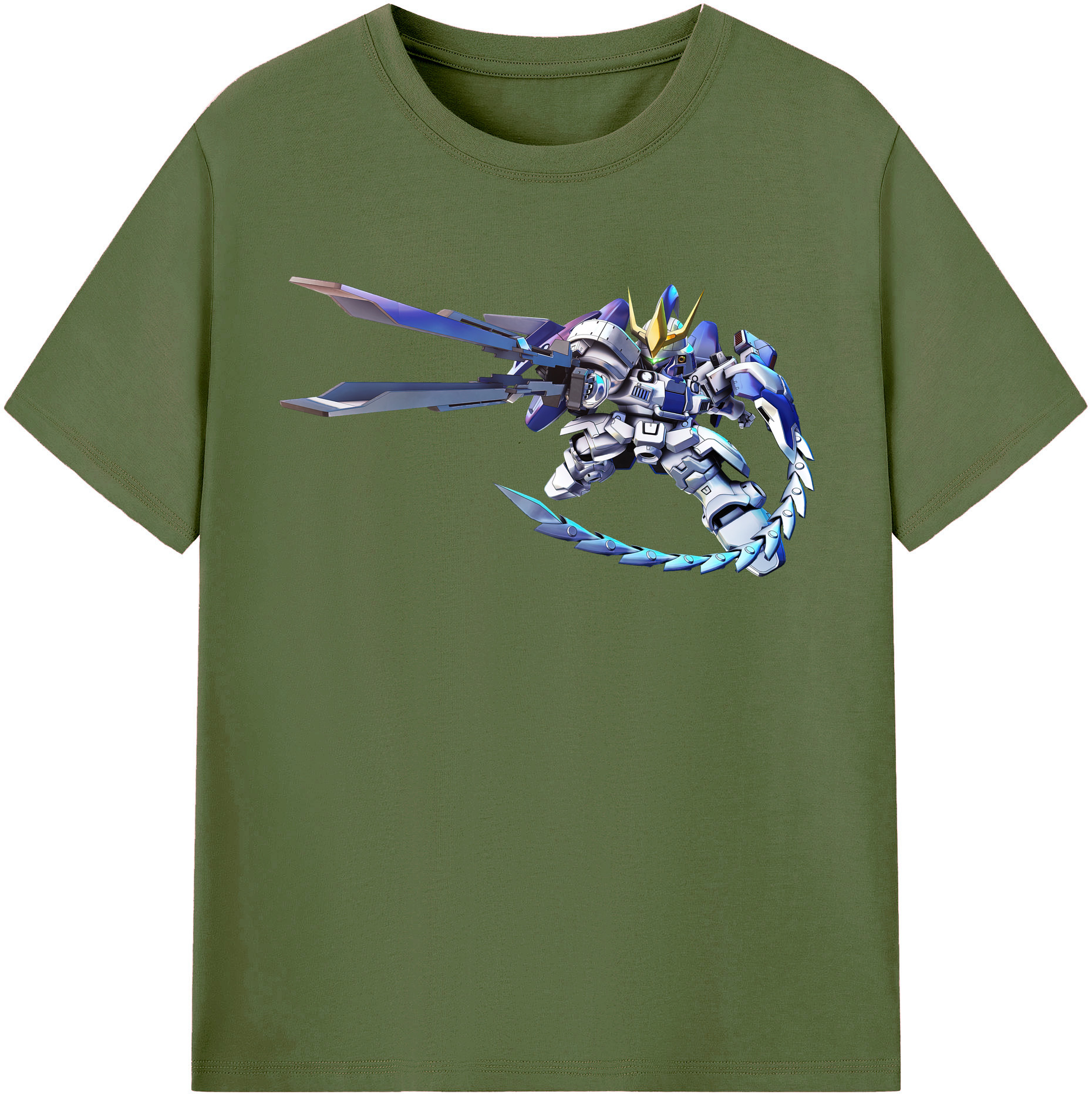 （画像用） 機動戦士ガンダム Mobile Suit Gundam 綿100％半袖Tシャツ（フロントプリント）